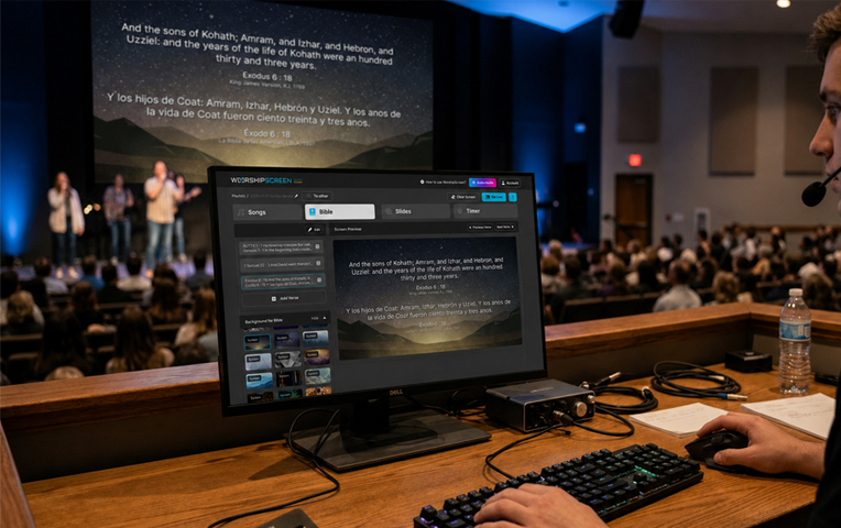What Equipment Is Needed to Display Text in Church
