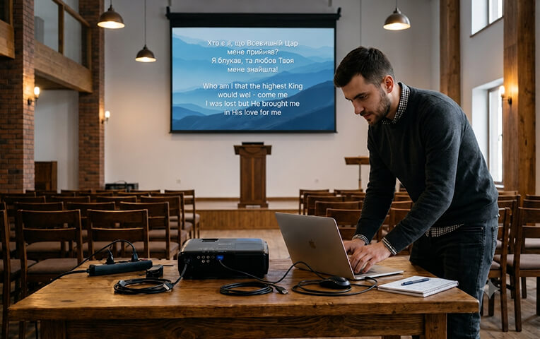 Free Software for Displaying Song Lyrics in Church