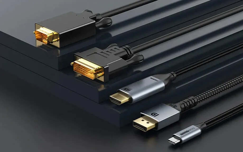 Різні відеороз’єми та USB-роз’єми для підключення обладнання презентацій